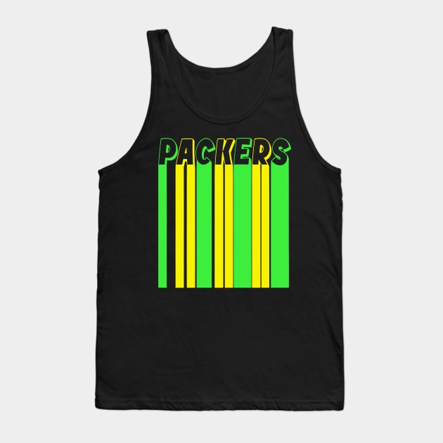 Packers Tank Top by Zivanya's art